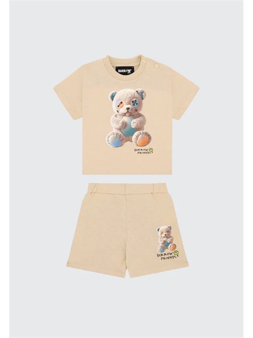 Set t-shirt short neonato teddy BARROW | S6BKUNTB195/092